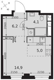 Apartment Sale, 30.2平方米 at Sydney City, Shenogina Street, 2, Moscow, Russia #2 Apartment Sale, 30.2平方米 at Sydney City, Shenogina Street, 2, Moscow, Russia #2