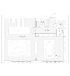 5-BD Apartment Sale, 417平方米 at Duo House, Sofiyskaya Embankment, 34с3, Moscow, Russia #3 5-BD Apartment Sale, 417平方米 at Duo House, Sofiyskaya Embankment, 34с3, Moscow, Russia #3