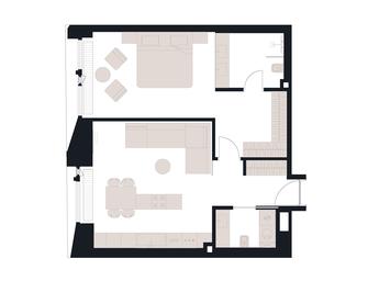 2-BD Apartment Sale, 116.9平方米 at Victory Park Residences, Bratyev Fonchenko Street, вл3, Moscow, Russia #2