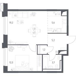 Apartment Sale, 47 sq. m. at Vereiskaya 41, Vereyskaya Street, 41, Moscow, Russia #3