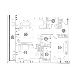 2-BD Apartment Sale, 88平方米 at Emotion, 2nd Silikatny Drive, 8, Moscow, Russia #3 2-BD Apartment Sale, 88平方米 at Emotion, 2nd Silikatny Drive, 8, Moscow, Russia #3