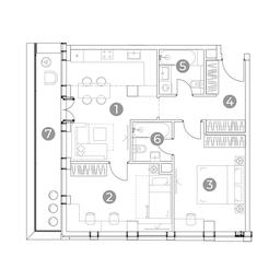 2-BD Apartment Sale, 76.5 sq. m. at Emotion, 2nd Silikatny Drive, 8, Moscow, Russia #4