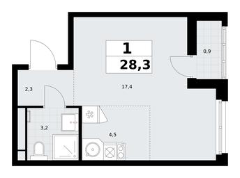 Apartment Sale, 28.3平方米 at Rodniye Kvartaly, Kvartal № 33, Marushkinskoye Settlement, Moscow, Russia #2 Apartment Sale, 28.3平方米 at Rodniye Kvartaly, Kvartal № 33, Marushkinskoye Settlement, Moscow, Russia #2
