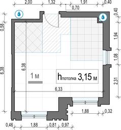 1-BD Apartment Sale, 37.8 sq. m. at Dostizhenie, Akademika Korolyova Street, 21, Moscow, Russia #4