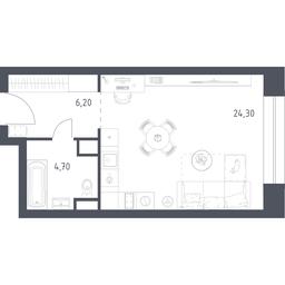Продажа квартиры, 35,2 м² в ЖК «Стремянный 2», Стремянный переулок, 2, Москва, Россия #3 Продажа квартиры, 35,2 м² в ЖК «Стремянный 2», Стремянный переулок, 2, Москва, Россия #3