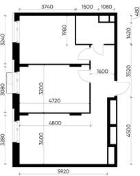 2-BD Apartment Sale, 59.8平方米 at Rezidentsii Skolkovo, Kashtanovaya ulitsa, 1, rabochiy posyolok Zarechye, Odintsovskiy City District, Moscow Region, Russia #3 2-BD Apartment Sale, 59.8平方米 at Rezidentsii Skolkovo, Kashtanovaya ulitsa, 1, rabochiy posyolok Zarechye, Odintsovskiy City District, Moscow Region, Russia #3