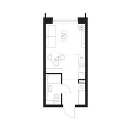 Apartment Sale, 22.49 sq. m. at Businovskiy Park, Izhorskaya Street, 6с5, Moscow, Russia #2