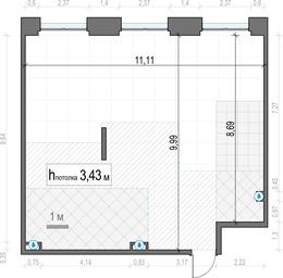 1-BD Apartment Sale, 106.2 sq. m. at Life Time, Sergeya Makeyeva Street, вл11/9с1-10, Moscow, Russia #2