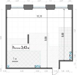 1-BD Apartment Sale, 105.7 sq. m. at Life Time, Sergeya Makeyeva Street, вл11/9с1-10, Moscow, Russia #2