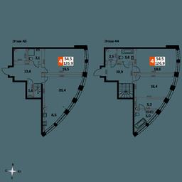 4-BD Apartment Sale, 126.9 sq. m. at Sydney City, Shenogina Street, 2, Moscow, Russia #2 4-BD Apartment Sale, 126.9 sq. m. at Sydney City, Shenogina Street, 2, Moscow, Russia #2