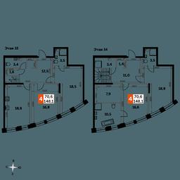 4-BD Apartment Sale, 148 sq. m. at Sydney City, Shenogina Street, 2, Moscow, Russia #2 4-BD Apartment Sale, 148 sq. m. at Sydney City, Shenogina Street, 2, Moscow, Russia #2