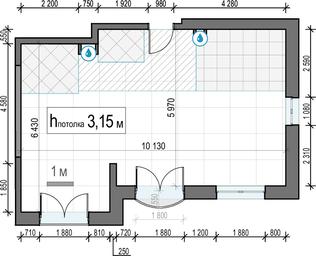 1-BD Apartment Sale, 60.8 sq. m. at Dostizhenie, Akademika Korolyova Street, 21, Moscow, Russia #3