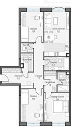 2-BD Apartment Sale, 97.8 sq. m. at Dostizhenie, Akademika Korolyova Street, 21, Moscow, Russia #2 2-BD Apartment Sale, 97.8 sq. m. at Dostizhenie, Akademika Korolyova Street, 21, Moscow, Russia #2