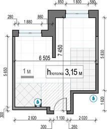 1-BD Apartment Sale, 38平方米 at Dostizhenie, Akademika Korolyova Street, 21, Moscow, Russia #4