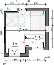 1-BD Apartment Sale, 39 sq. m. at Dostizhenie, Akademika Korolyova Street, 21, Moscow, Russia #2