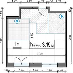 1-BD Apartment Sale, 41.4 sq. m. at Dostizhenie, Akademika Korolyova Street, 21, Moscow, Russia #2 1-BD Apartment Sale, 41.4 sq. m. at Dostizhenie, Akademika Korolyova Street, 21, Moscow, Russia #2