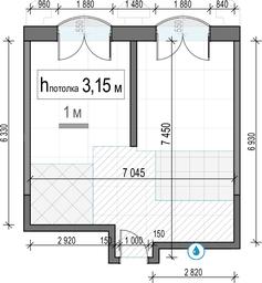 1-BD Apartment Sale, 46.9 sq. m. at Dostizhenie, Akademika Korolyova Street, 21, Moscow, Russia #2 1-BD Apartment Sale, 46.9 sq. m. at Dostizhenie, Akademika Korolyova Street, 21, Moscow, Russia #2