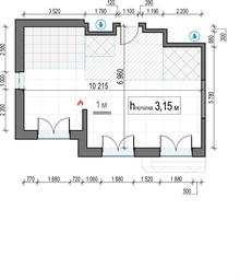 1-BD Apartment Sale, 62.9 sq. m. at Dostizhenie, Akademika Korolyova Street, 21, Moscow, Russia #2