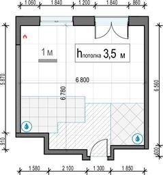 1-BD Apartment Sale, 44.3平方米 at Dostizhenie, Akademika Korolyova Street, 21, Moscow, Russia #2 1-BD Apartment Sale, 44.3平方米 at Dostizhenie, Akademika Korolyova Street, 21, Moscow, Russia #2