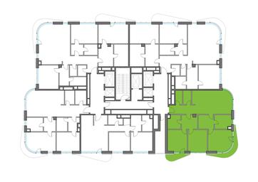 3-BD Apartment Sale, 124.8 sq. m. at Lavrushinskiy, Lavrushinsky Lane, 11к1, Moscow, Russia #4