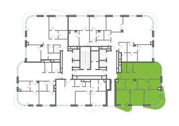 2-BD Apartment Sale, 125.4 sq. m. at Lavrushinskiy, Lavrushinsky Lane, 11к1, Moscow, Russia #4