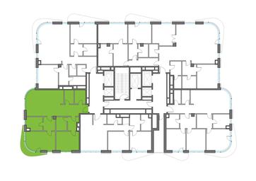 1-BD Apartment Sale, 112.5平方米 at Lavrushinskiy, Lavrushinsky Lane, 11к1, Moscow, Russia #4