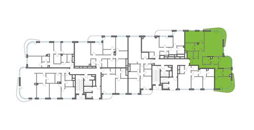 2-BD Apartment Sale, 171.2 sq. m. at Lavrushinskiy, Lavrushinsky Lane, 11к1, Moscow, Russia #4