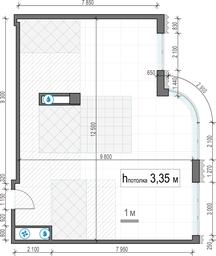 1-BD Apartment Sale, 104.8 sq. m. at Lavrushinskiy, Lavrushinsky Lane, 11к1, Moscow, Russia #3 1-BD Apartment Sale, 104.8 sq. m. at Lavrushinskiy, Lavrushinsky Lane, 11к1, Moscow, Russia #3