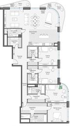 2-BD Apartment Sale, 124 sq. m. at Lavrushinskiy, Lavrushinsky Lane, 11к1, Moscow, Russia #2 2-BD Apartment Sale, 124 sq. m. at Lavrushinskiy, Lavrushinsky Lane, 11к1, Moscow, Russia #2