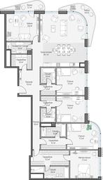 2-BD Apartment Sale, 124 sq. m. at Lavrushinskiy, Lavrushinsky Lane, 11к1, Moscow, Russia #3 2-BD Apartment Sale, 124 sq. m. at Lavrushinskiy, Lavrushinsky Lane, 11к1, Moscow, Russia #3