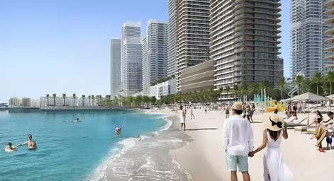 New project by Emaar Beachfront New Development #4